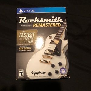 Rocksmith Remastered PS4 with Cable